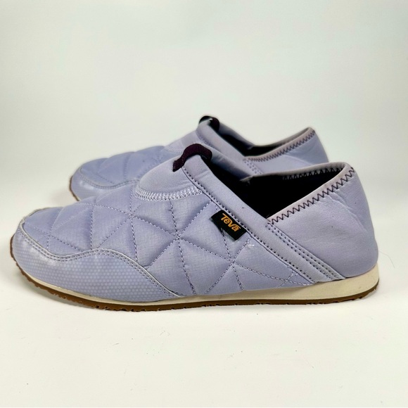 Teva Shoes - Teva Reember Convertible Quilted Slip-On Sneakers in Light Purple